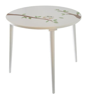 Se Magni - Bord, hvidt med ugle motiv Ø60 cm ✔ Kæmpe udvalg i Magni ✔ Hurtig levering: 1 - 2 Hverdage samt billig fragt - Varenummer: BGH-47358052368714 og barcode / Ean: &